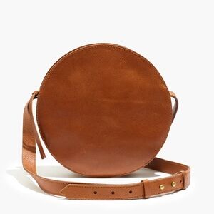 Madewell The Simple Circle Crossbody Leather Bag